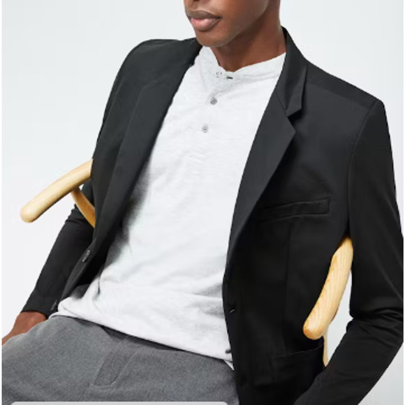 NWT Ministry of Supply Men's Previous Generation Kinetic Blazer Black Size XS - Picture 1 of 12